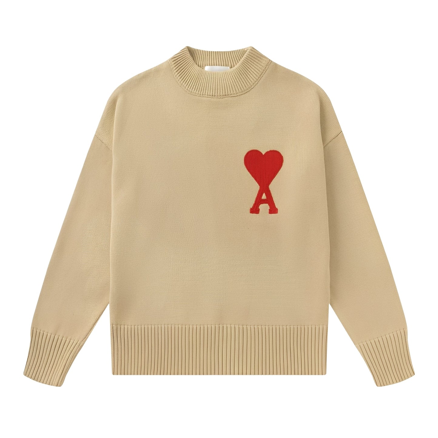 Aurélia - Pullover donna con cuore ricamato