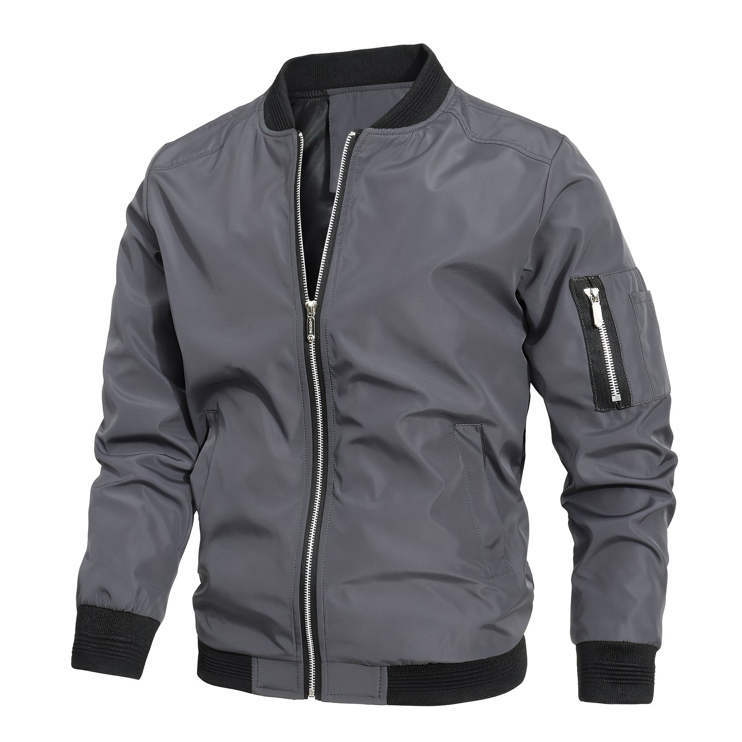 Alden - Giacca Bomber Sportiva Moderna per Uomini