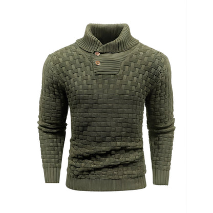 Weldon - Maglione uomo elegante a collo alto