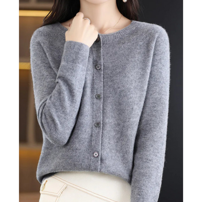 Kyla - Cardigan in Merino di Lusso e Comfort