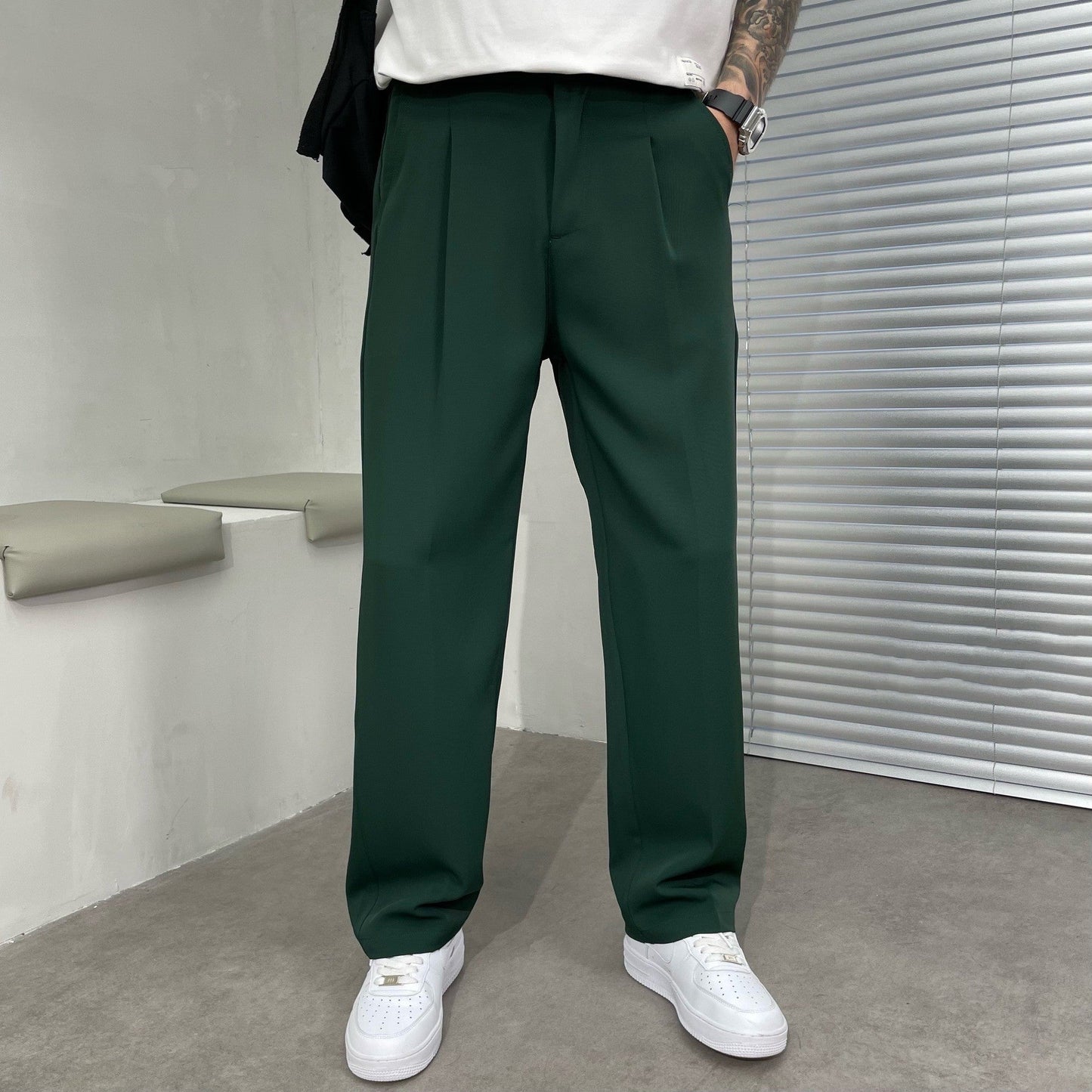 Jones - Pantaloni da uomo comodi e casual