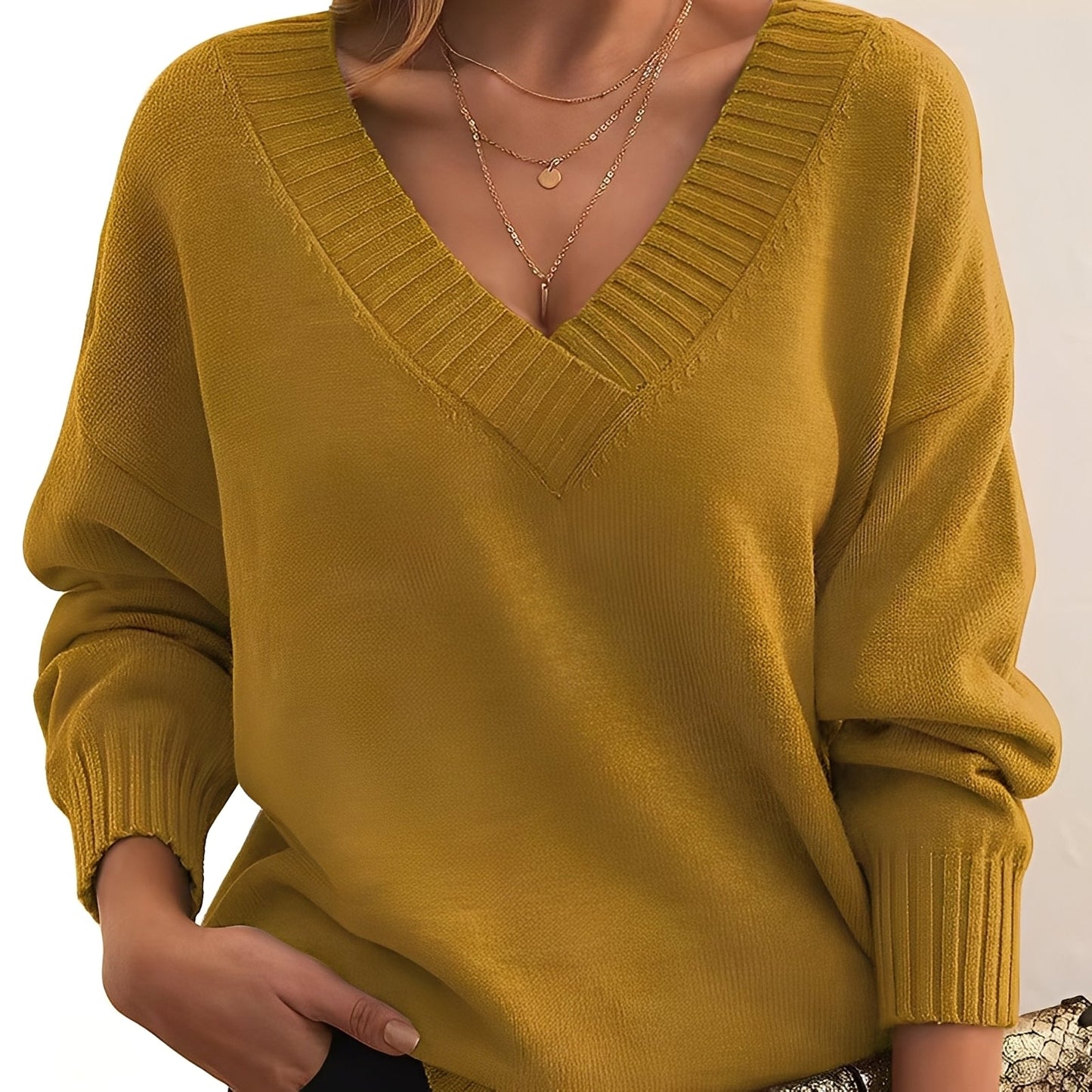 Merideth - Maglione semplice e versatile per donne
