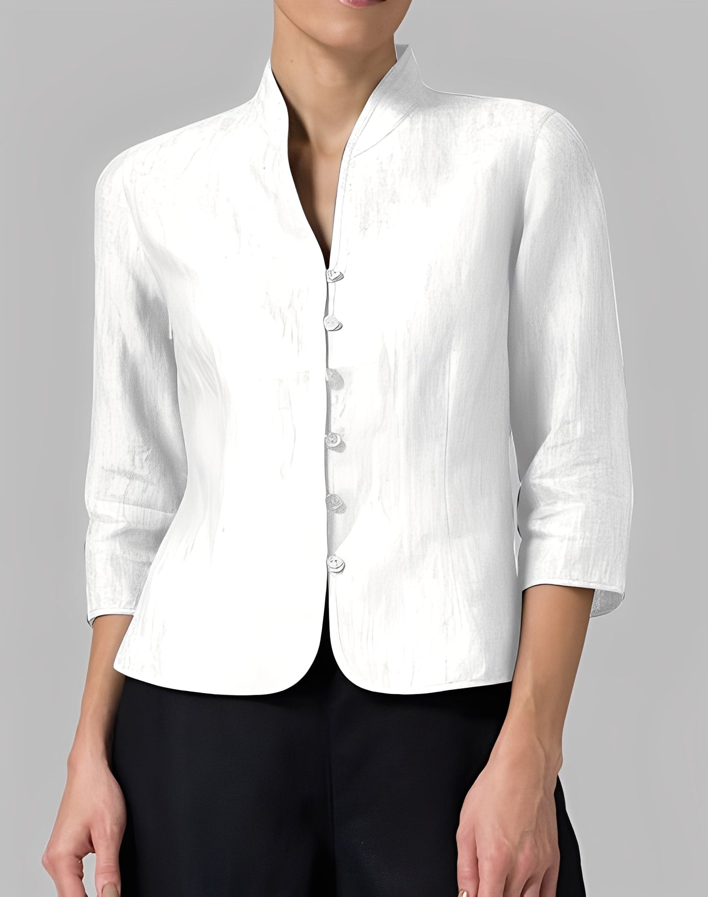 Lolicia - Maglia casual con maniche tre quarti da donna