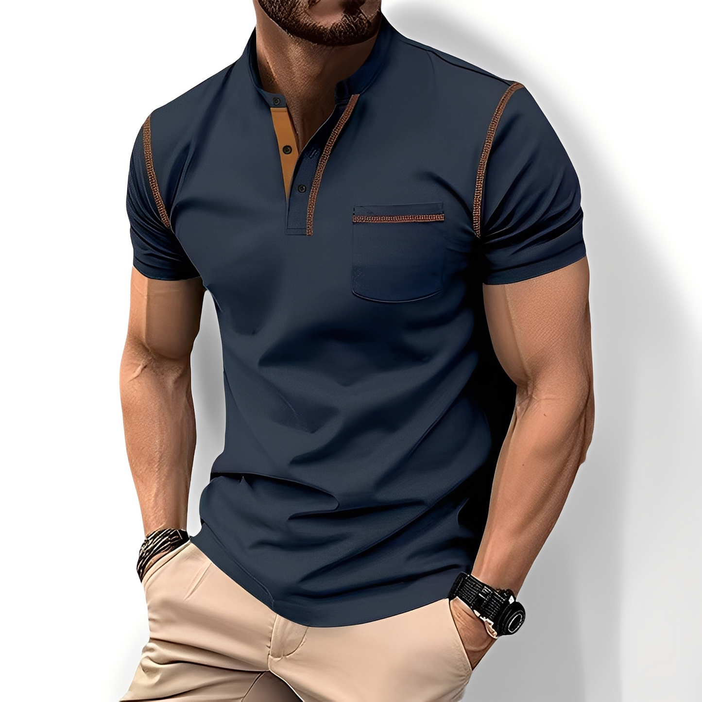 Brandon - Polo elegante e comoda per uomo