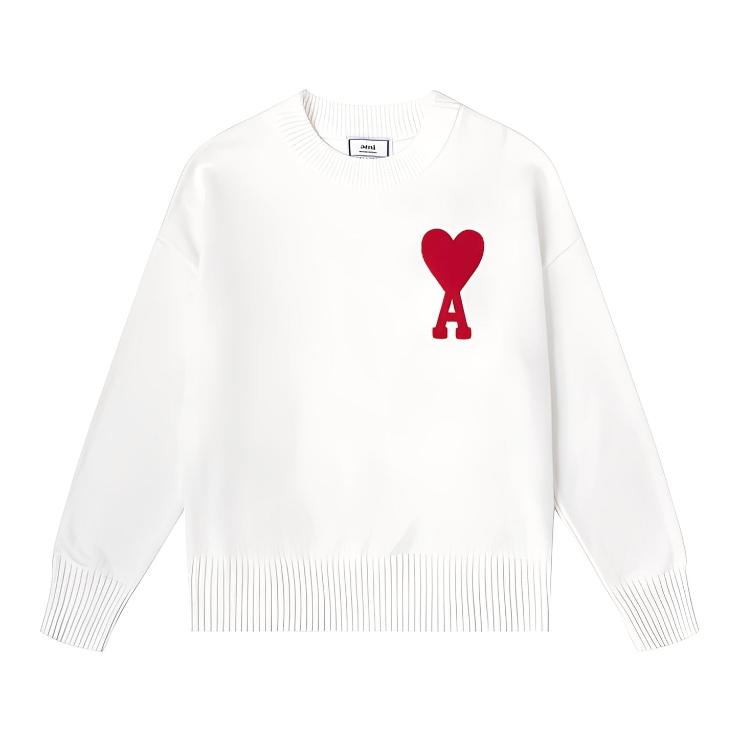 Aurélia - Pullover donna con cuore ricamato