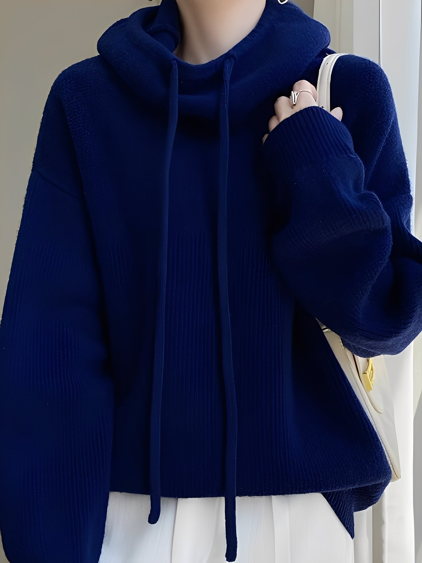 Mercia - Felpa con Cappuccio Moderna per Donne