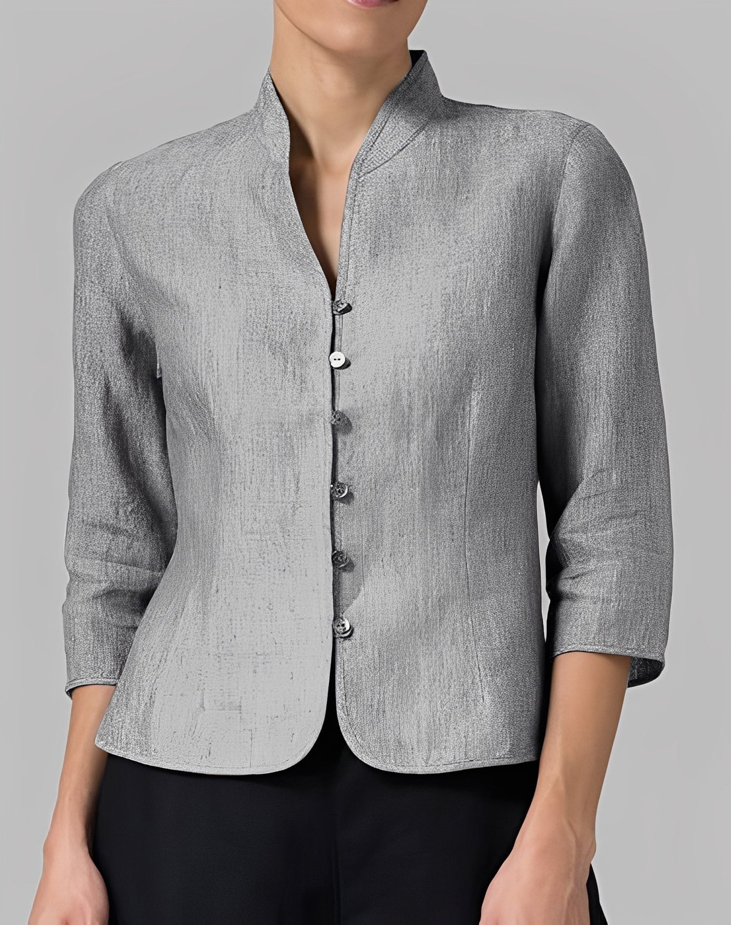 Lolicia - Maglia casual con maniche tre quarti da donna