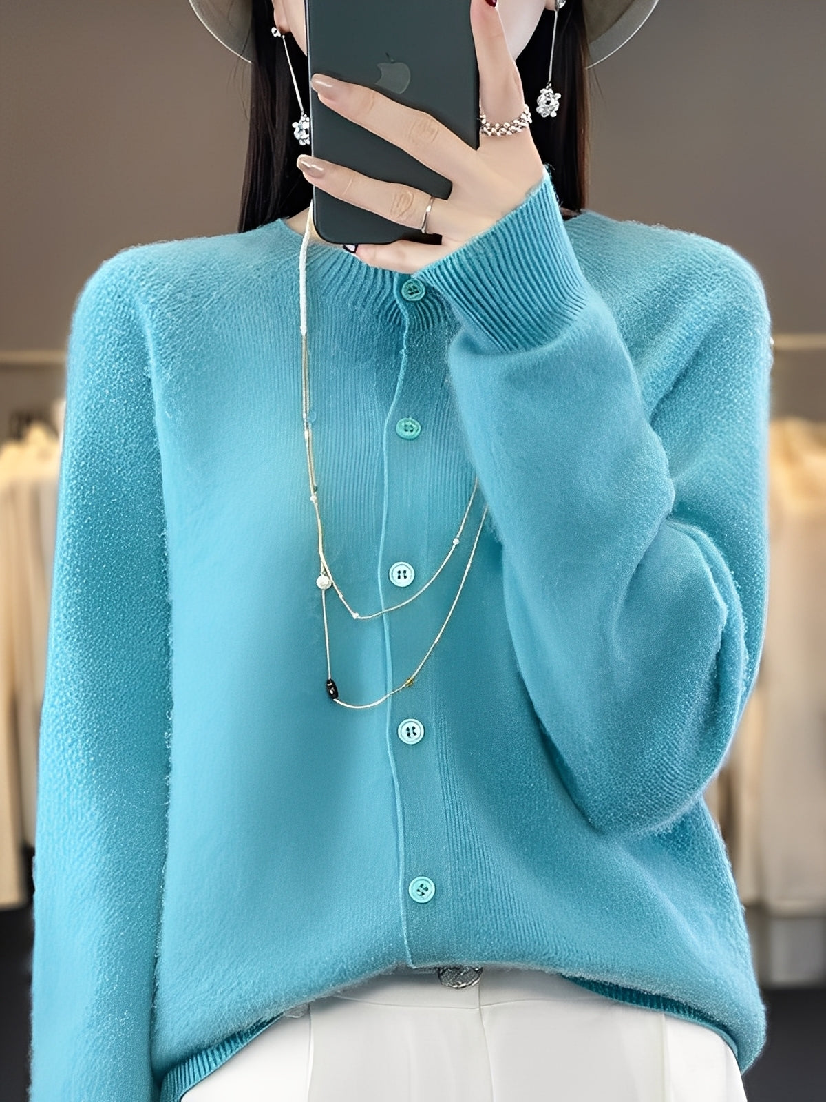 Arabella - Maglione largo in lana casual per donne