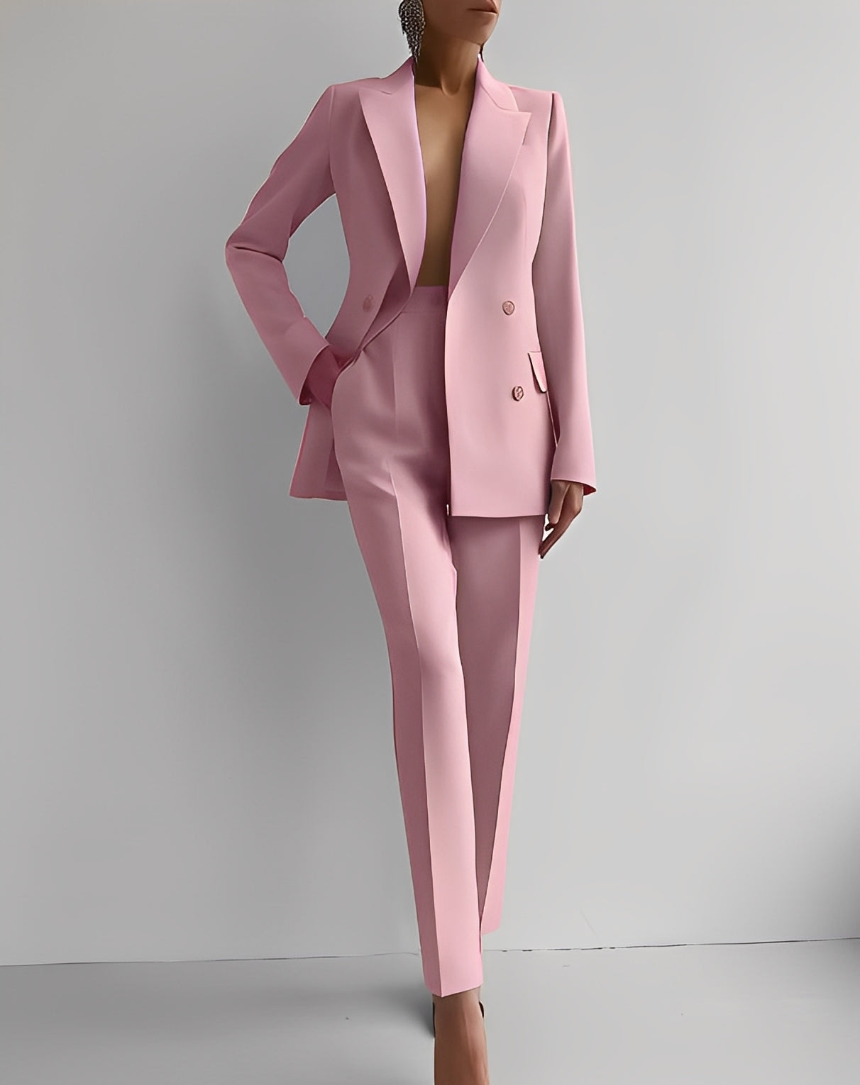 Nydia - Completo formale slim-fit di giacca e pantaloni per donne