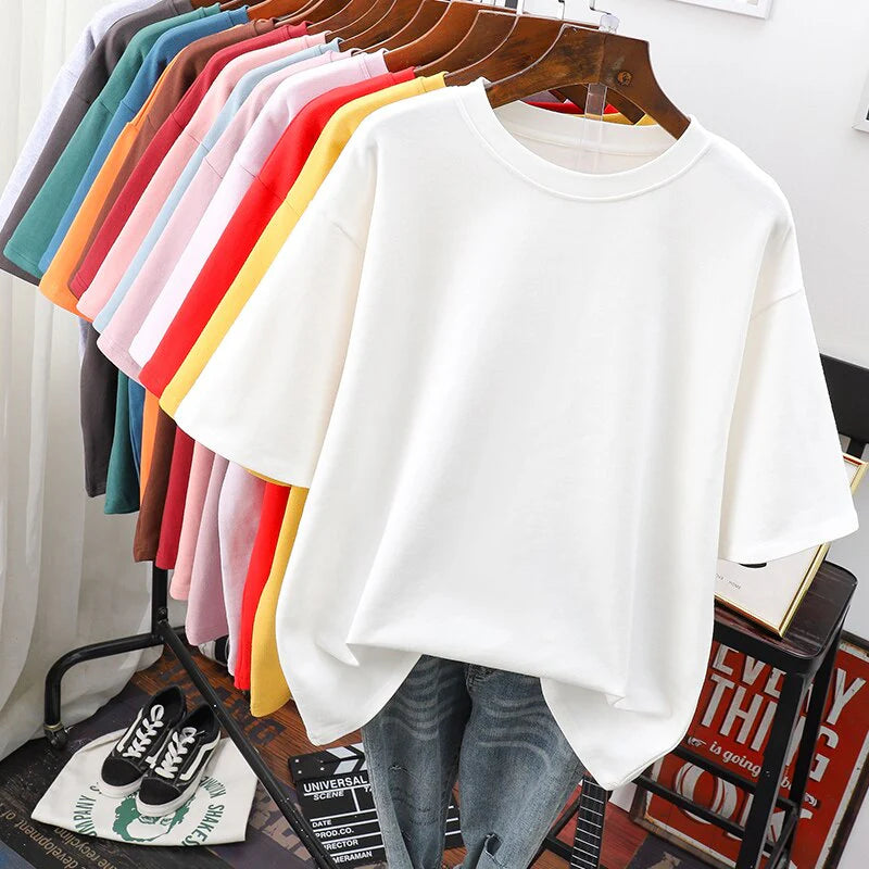 Arabella - T-shirt in cotone largo per donne
