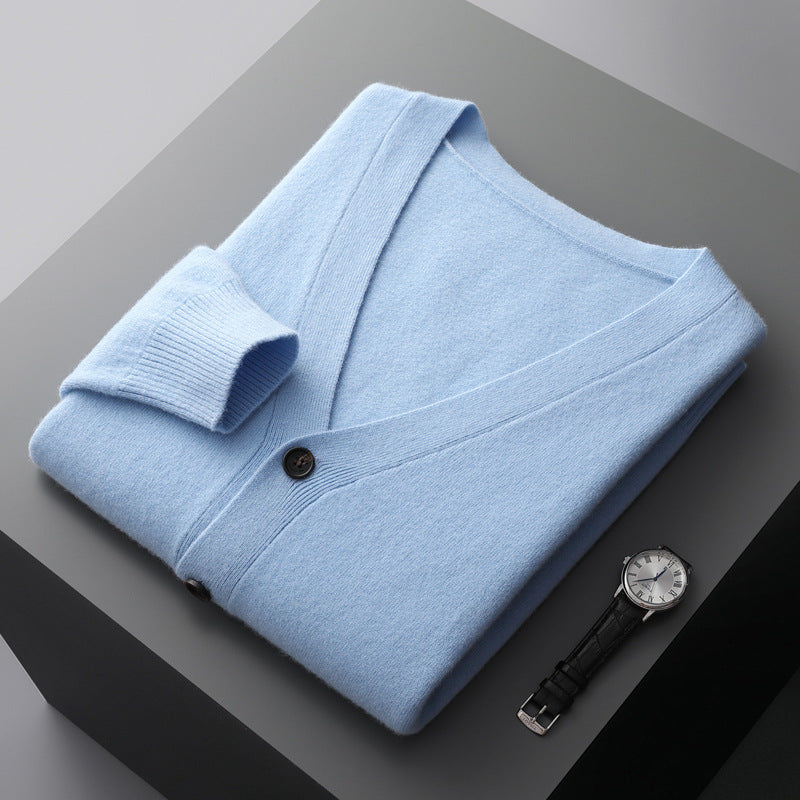 Anton - Cardigan di lana trendy per uomini