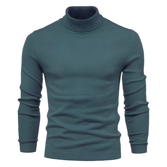 Garnett - Maglione uomo casual a collo alto