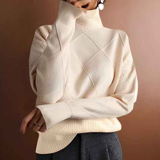 Morgan - Maglione dolcevita in cashmere elegante per donne