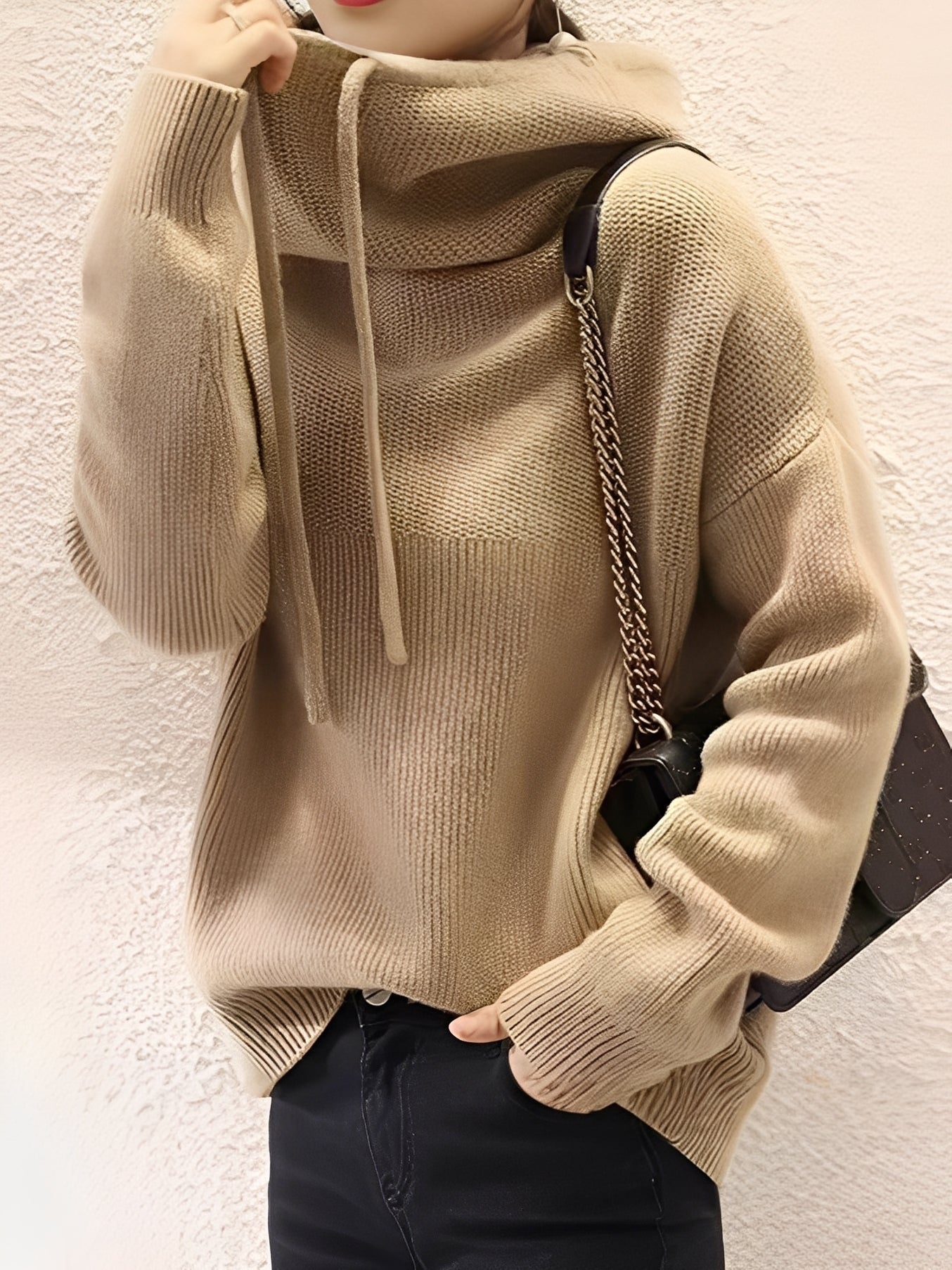 Mercia - Felpa con Cappuccio Moderna per Donne