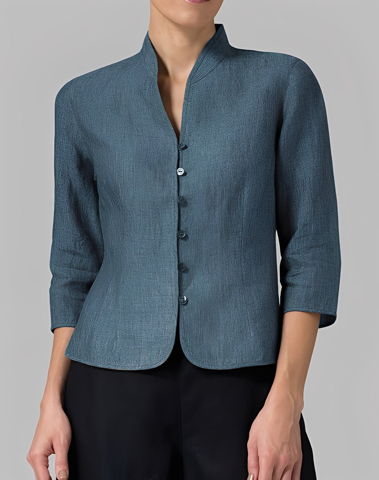 Lolicia - Maglia casual con maniche tre quarti da donna