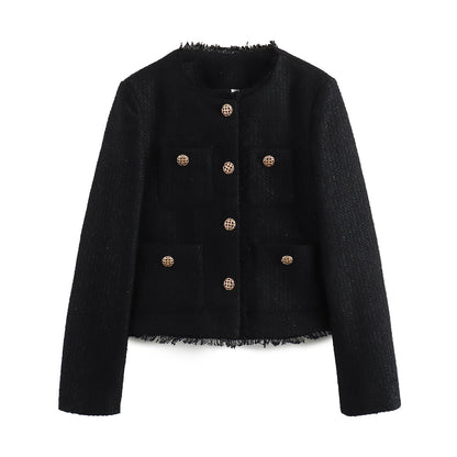 Rhian - Cappotto Corto in Lana per Ogni Occasione