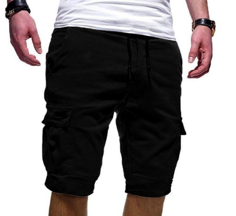 Bogdan - Pantaloncini Cargo Estivi Uomo Loose