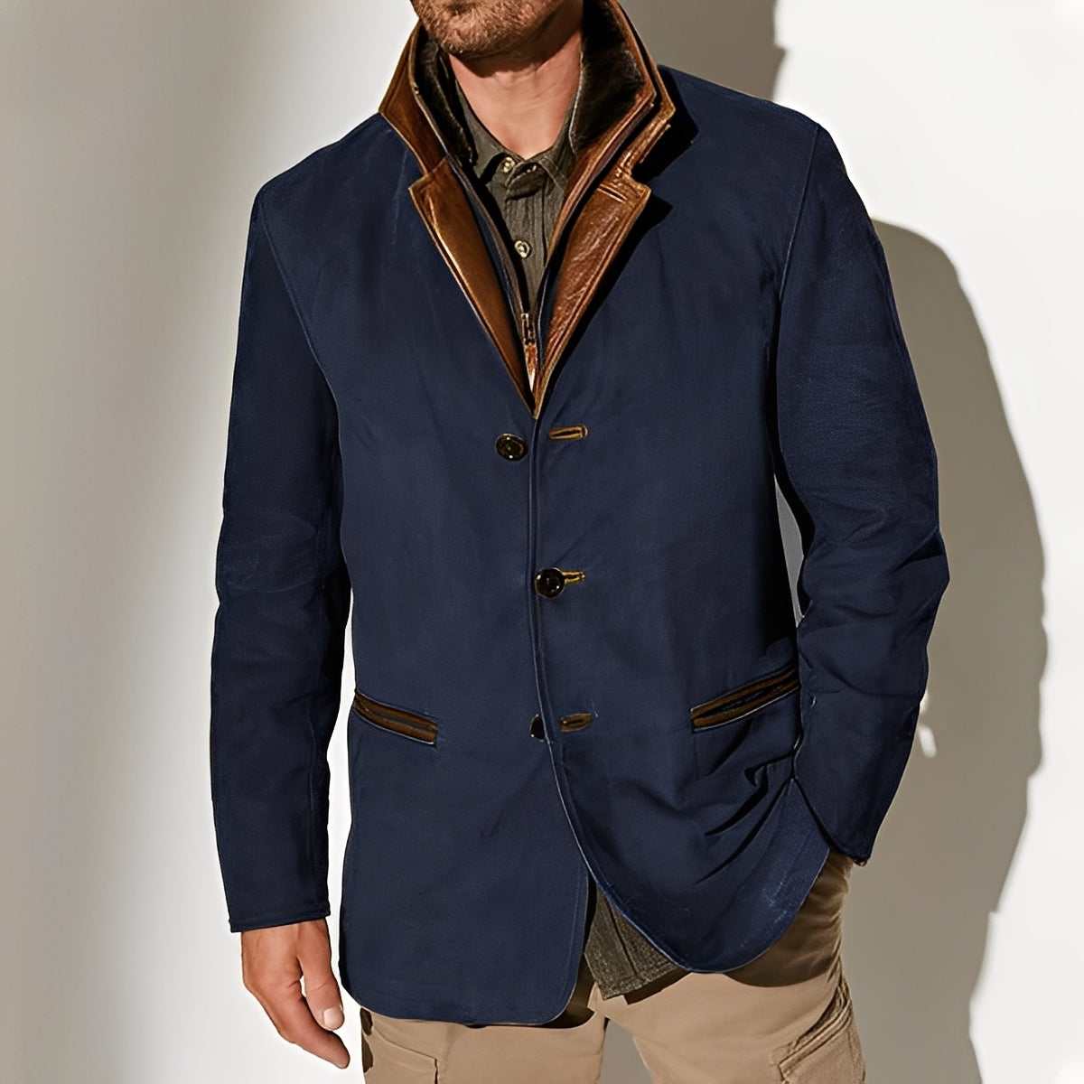 Durward - Giacca elegante con tasche per uomo