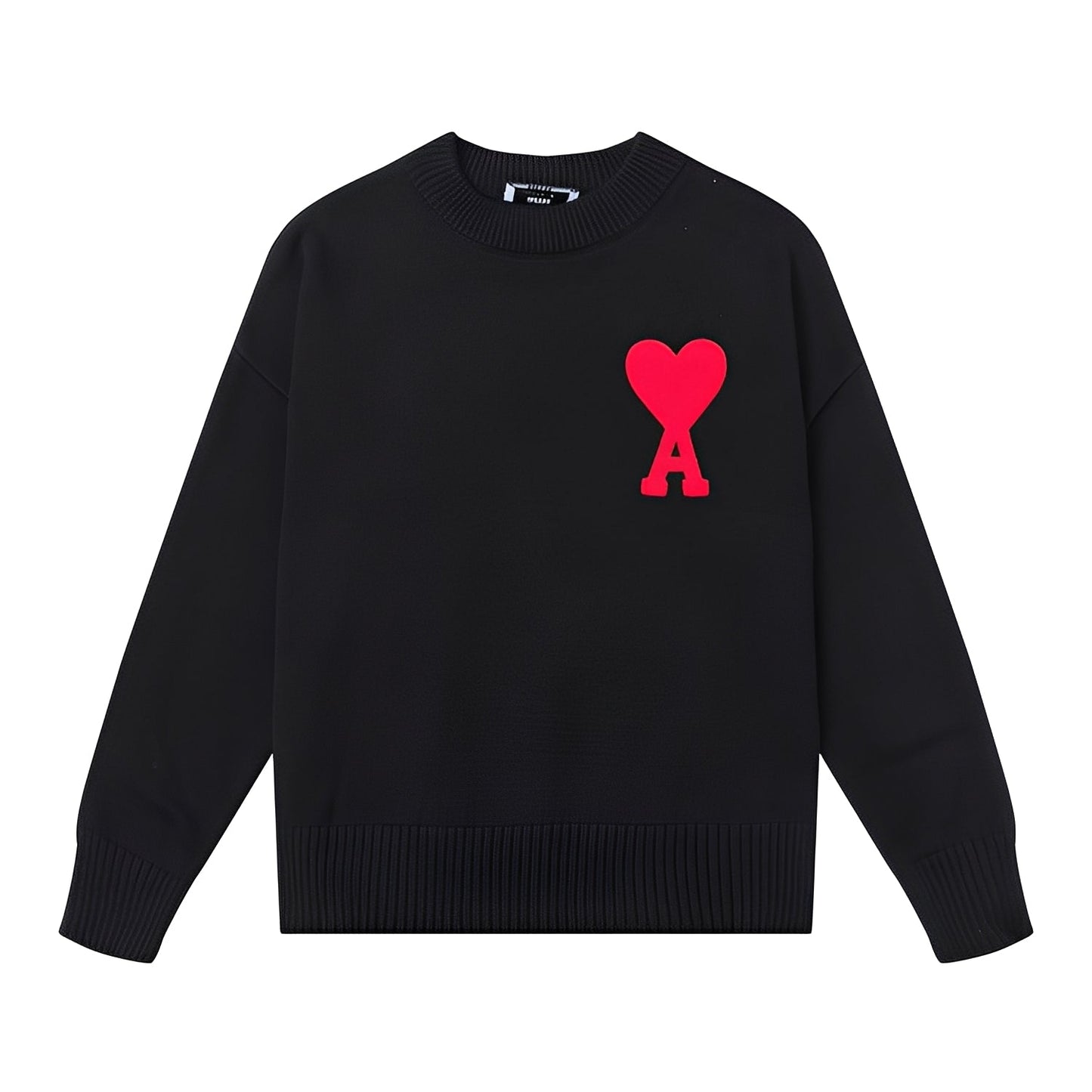 Aurélia - Pullover donna con cuore ricamato