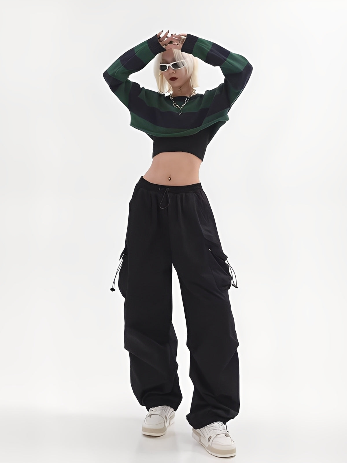 Aimée - Pantaloni cargo da donna