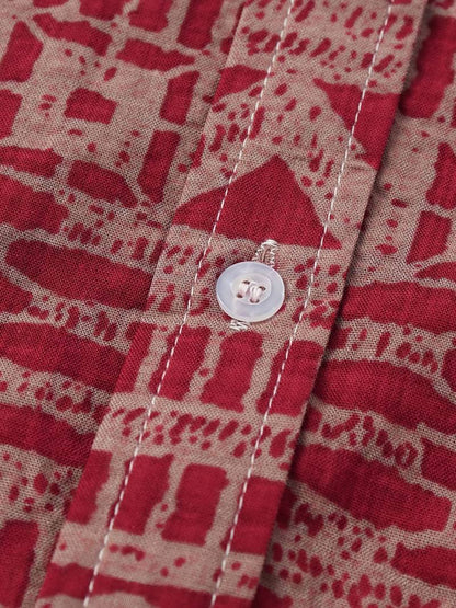 Kenneth - Camicia Casual a Maniche Corte con Stile Fresco