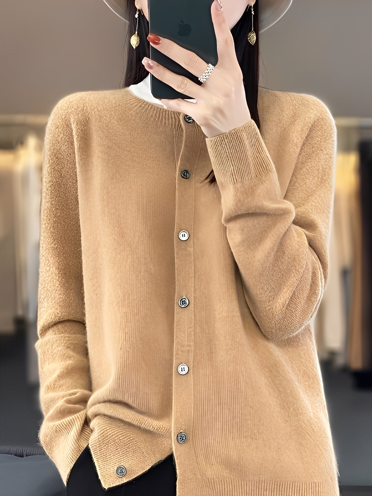 Arabella - Maglione largo in lana casual per donne