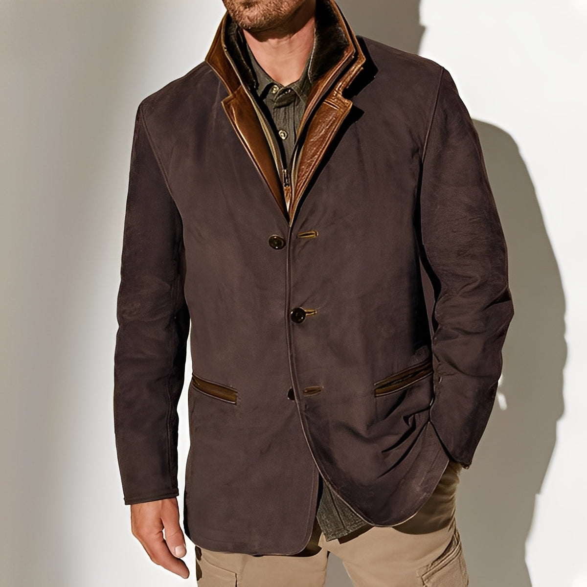 Durward - Giacca elegante con tasche per uomo