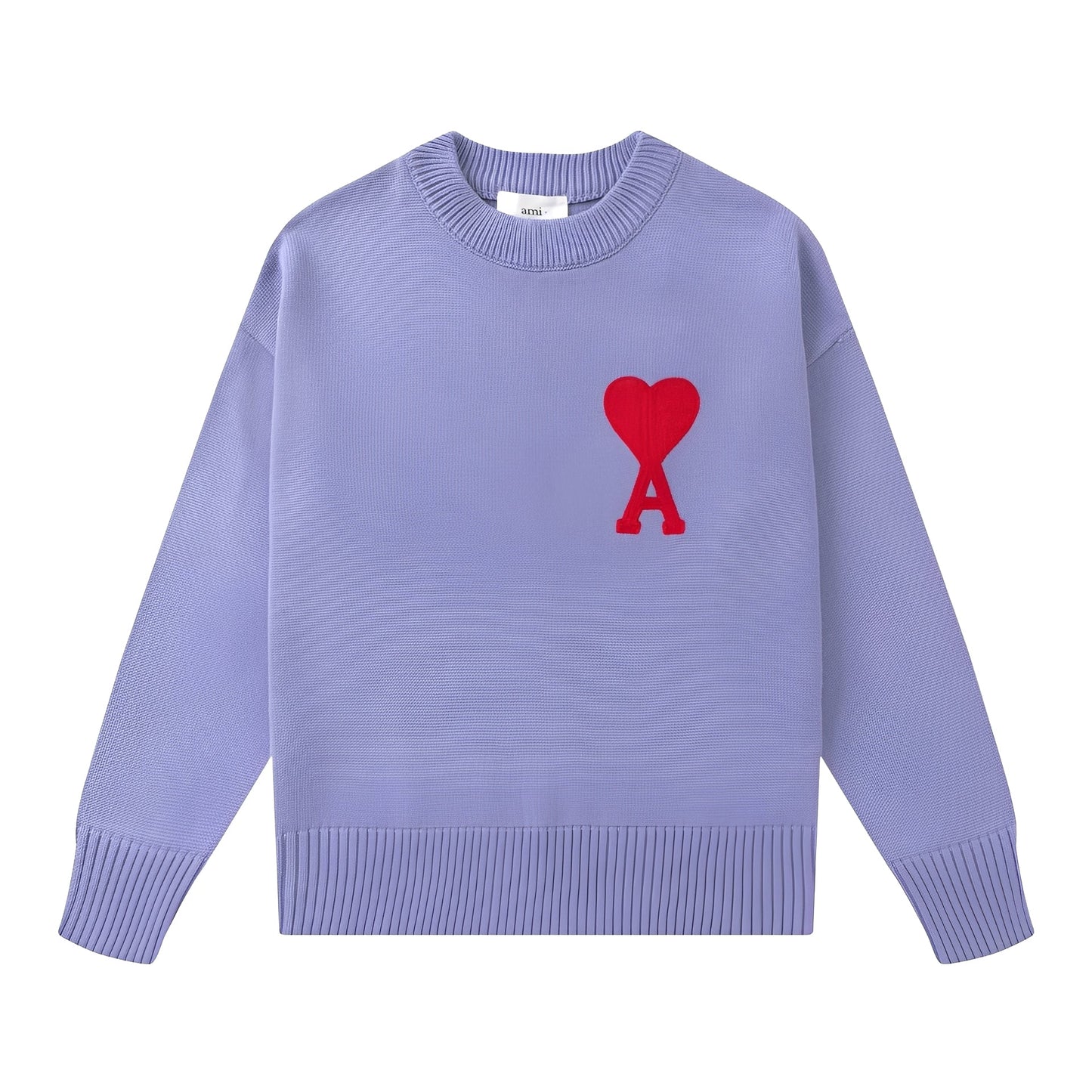 Aurélia - Pullover donna con cuore ricamato