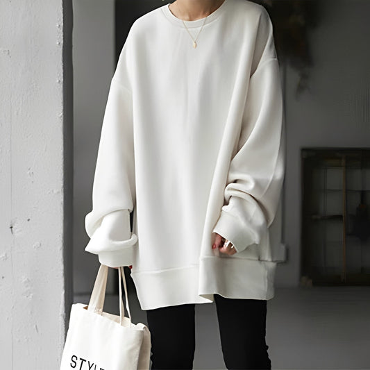 Jemima - Pullover morbido con spalle abbassate per donne