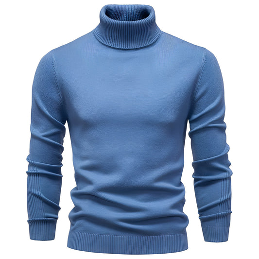 Carson - Maglione da uomo in cashmere casual e aderente