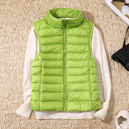 Azalea - Gilet casual leggero e imbottito in piuma per donne