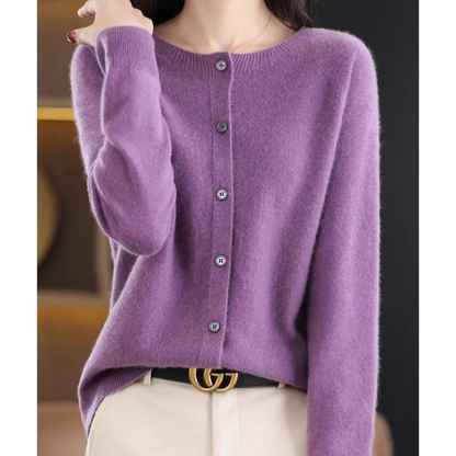 Kyla - Cardigan in Merino di Lusso e Comfort