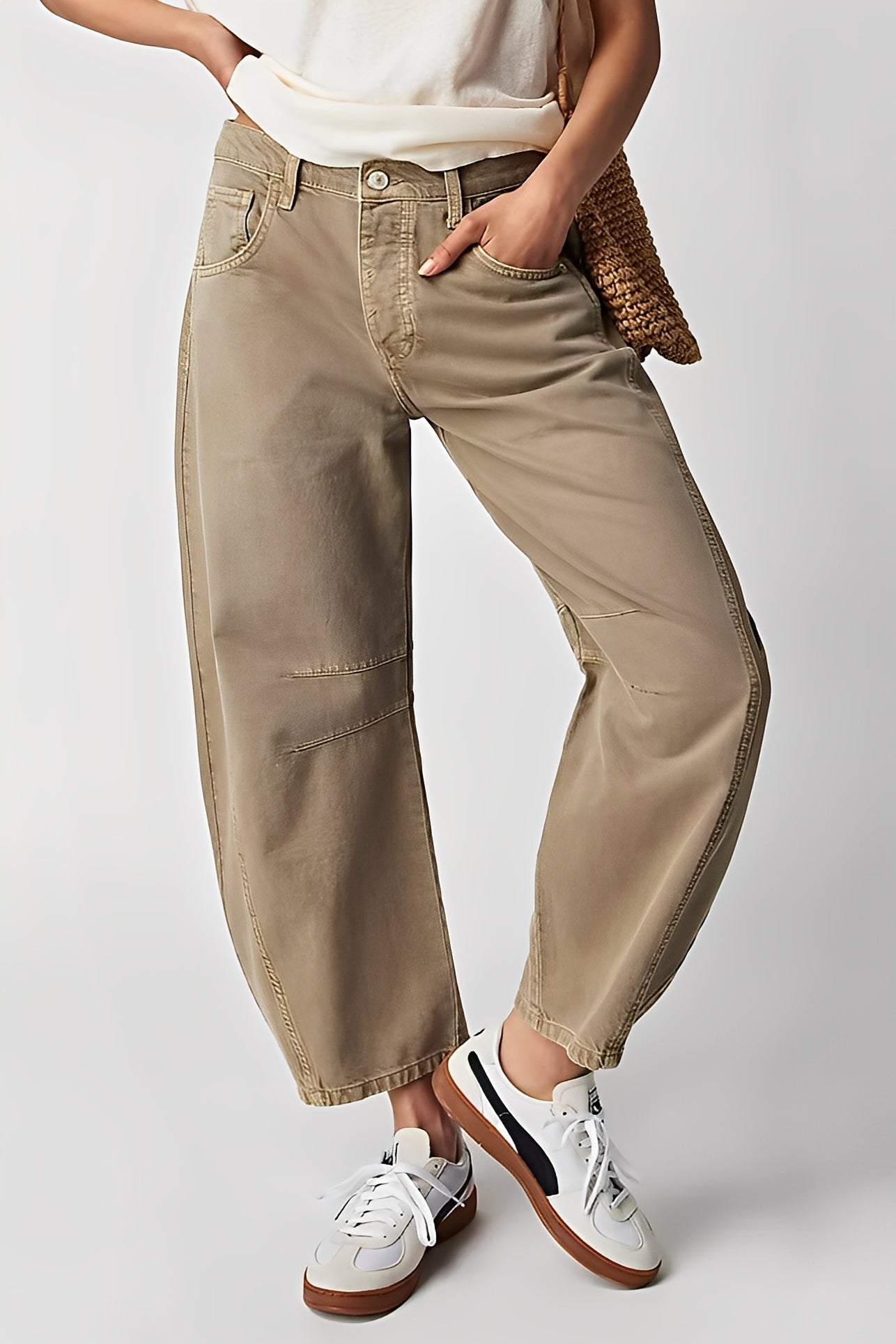 Jocelyn - Jeans larghi casual per donne