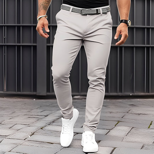 Raphael - Pantaloni casual a gamba slim per uomini
