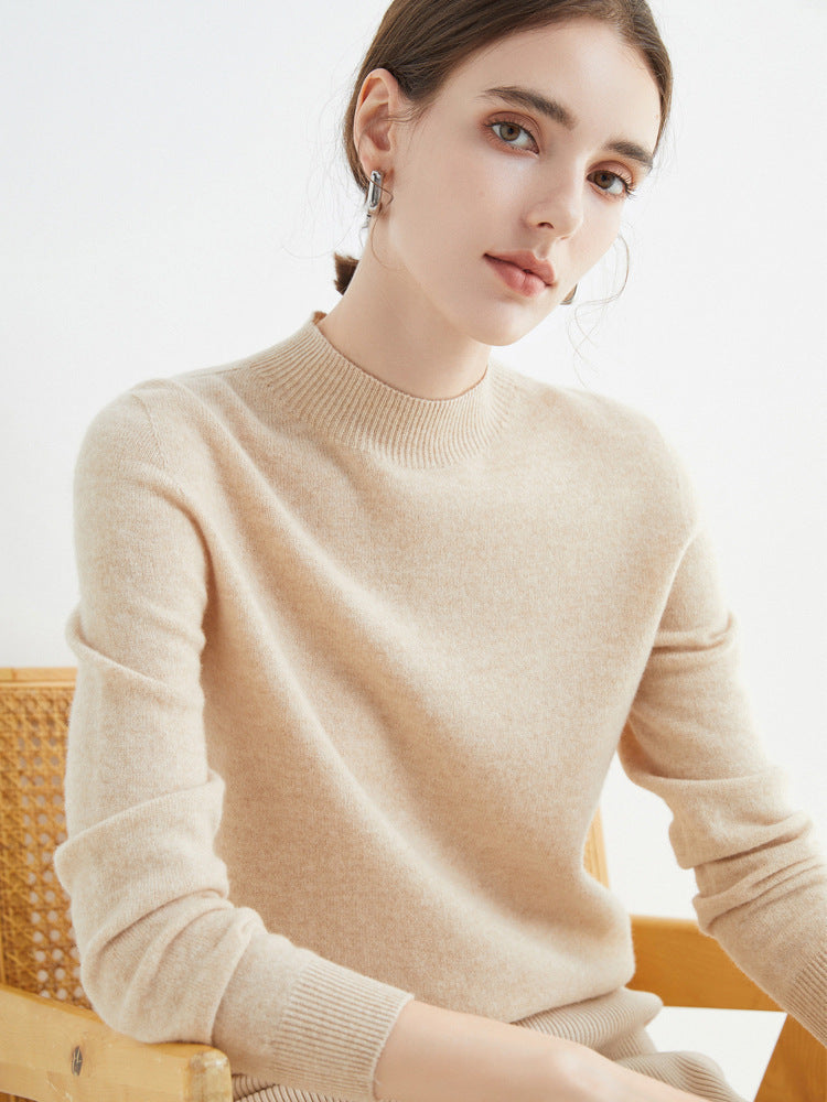 Hollie - Pullover in cashmere casual da donna