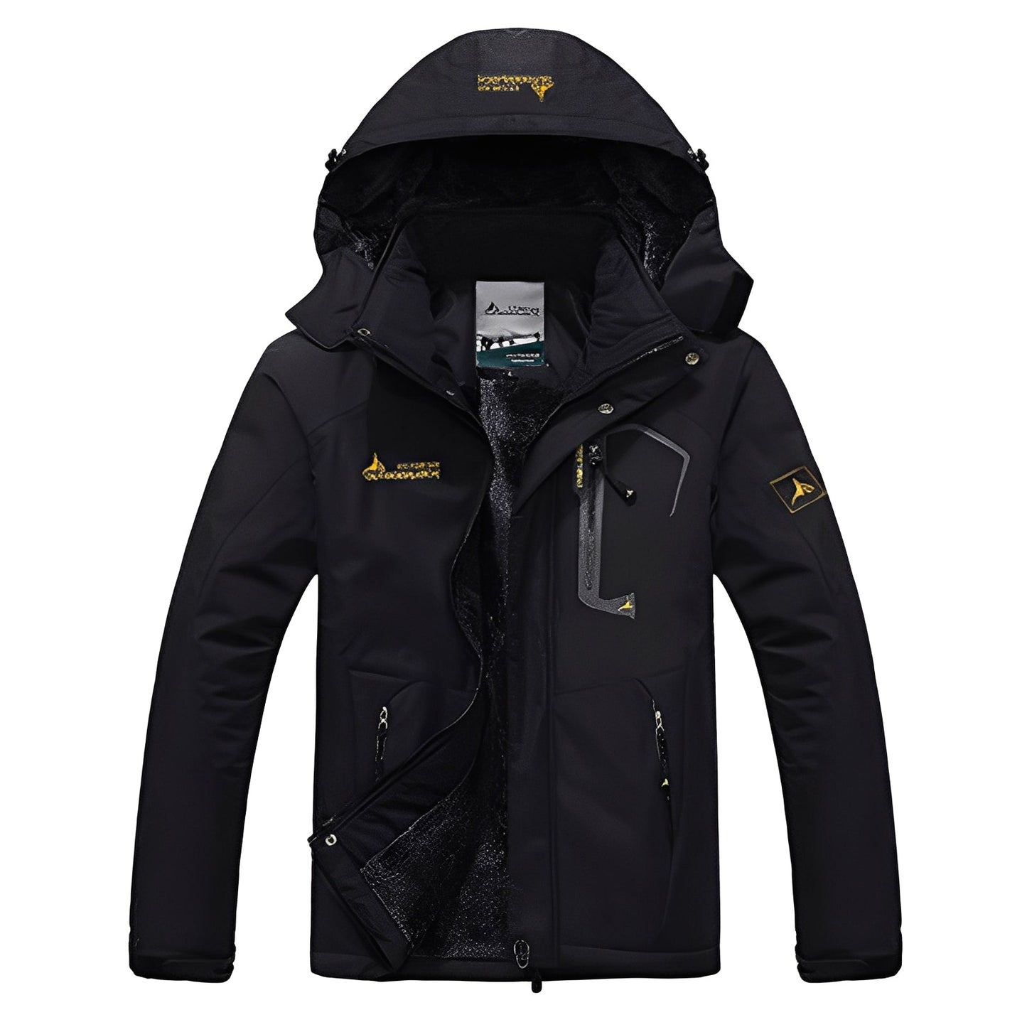 Maynard - Giacca antivento moderna con cappuccio per uomo