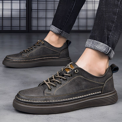 Damion - Scarpe da Ginnastica Classiche in Pelle per Uomo