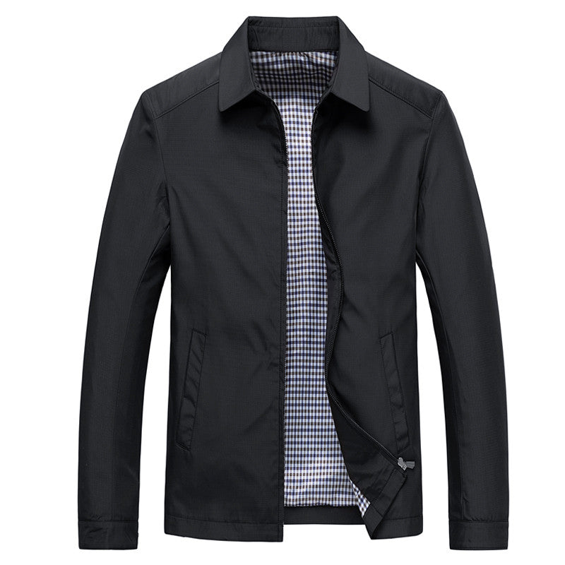 Fredric - Giacca casual da uomo, leggera e antivento