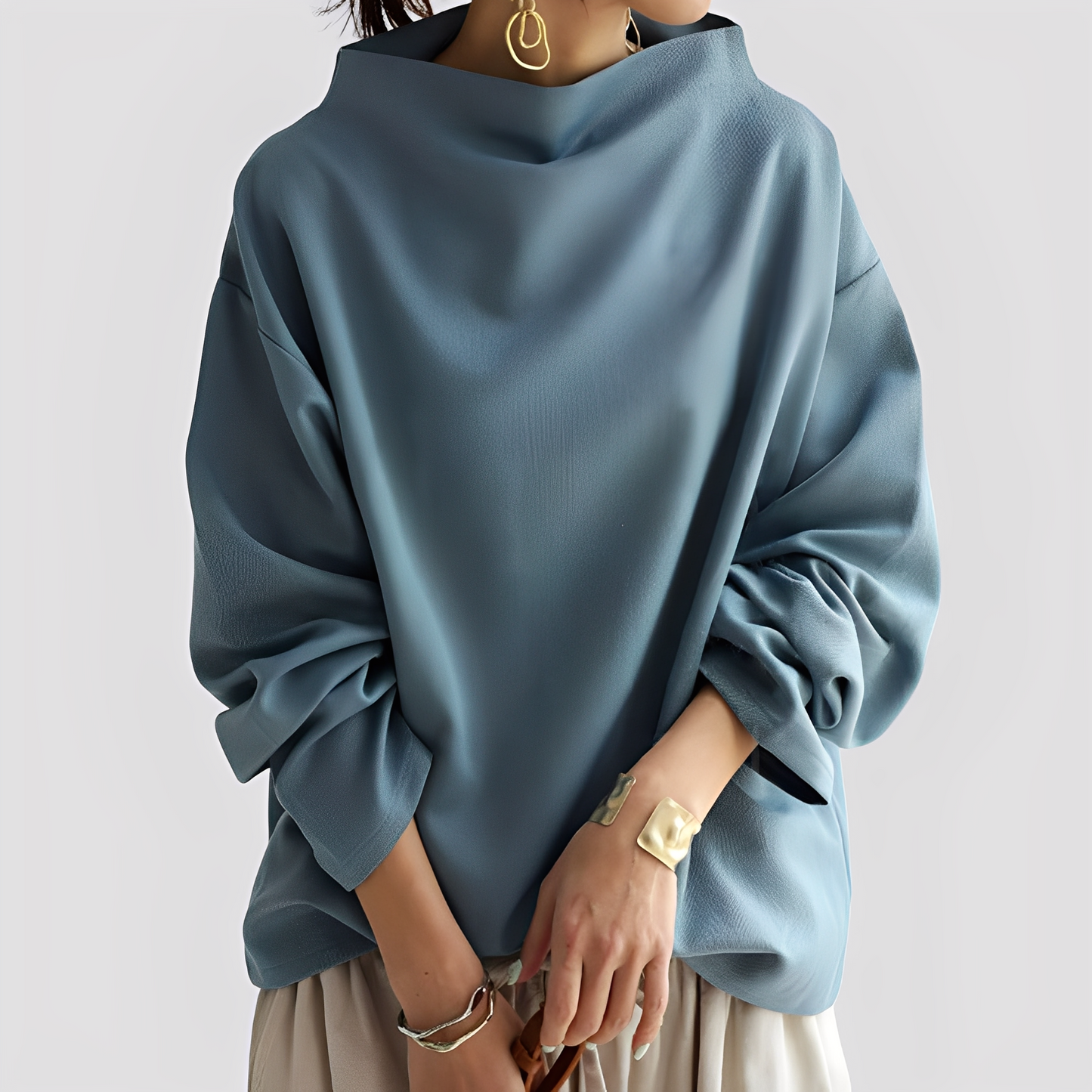 Twyla - Elegante maglione largo per donne