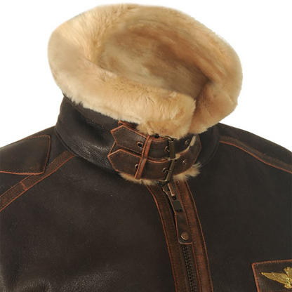 William - Cappotto retro per uomo, spesso e caldo