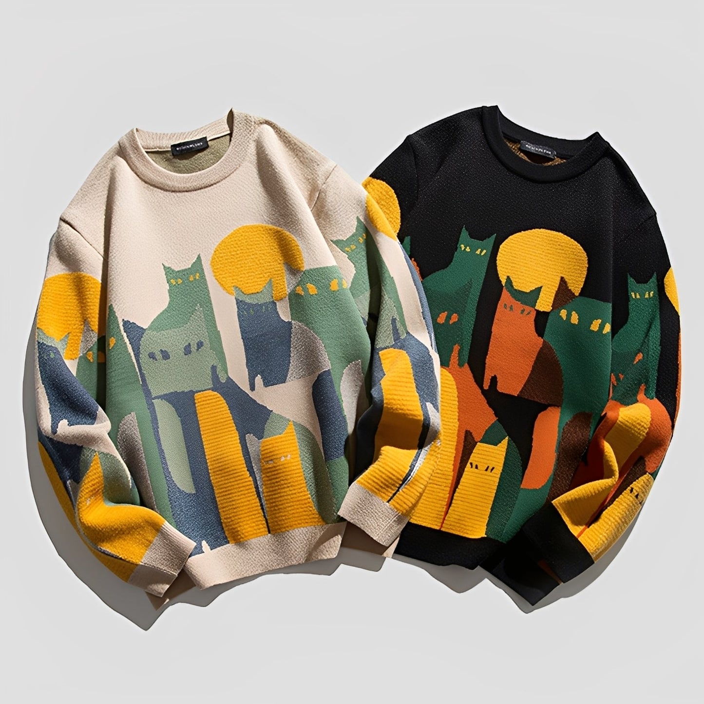 Davin - Maglione Elegante Uomo con Stampa