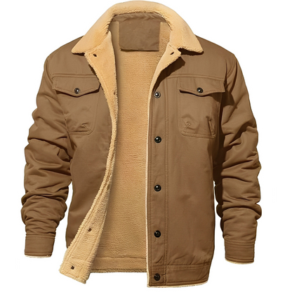 Arthur - Giacca calda casual foderata per uomo