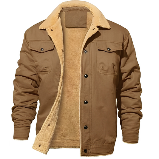 Arthur - Giacca calda casual foderata per uomo