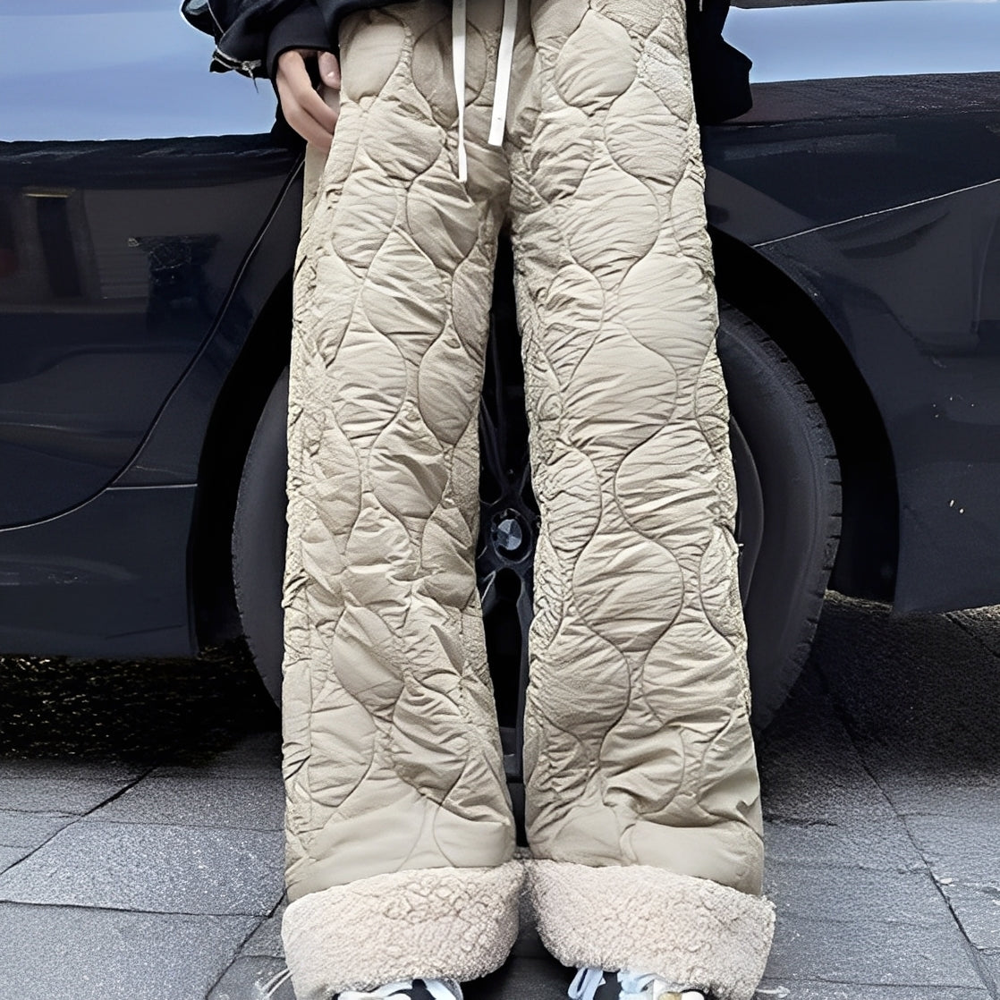 Charles - Pantaloni imbottiti e caldi in pile per uomo