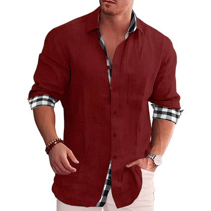 Ronald - Camicia uomo casual a quadri