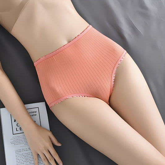 Jodie - Biancheria intima semplice a vita alta per donne