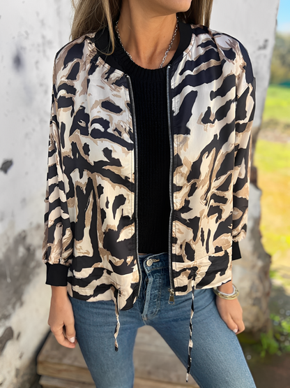 Ryana - Giacca con zip elegante per donne