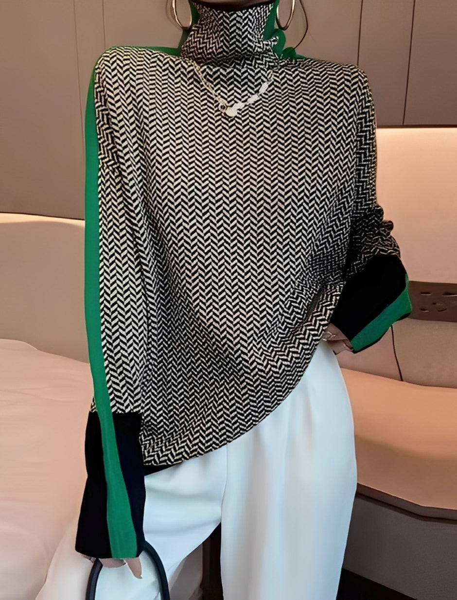 Bryony - Elegante maglione a collo alto per donne