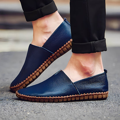 Neville - Eleganti scarpe mocassino in pelle per uomo