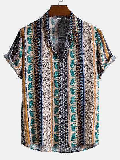 Jacob - Camicia Estiva Leggera Vintage Vibes